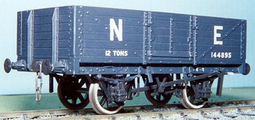 PS11 LNER 12T 6 PLANK OPEN WAGON KIT (image for) PS11 LNER 12T 6 PLANK OPEN WAGON KIT