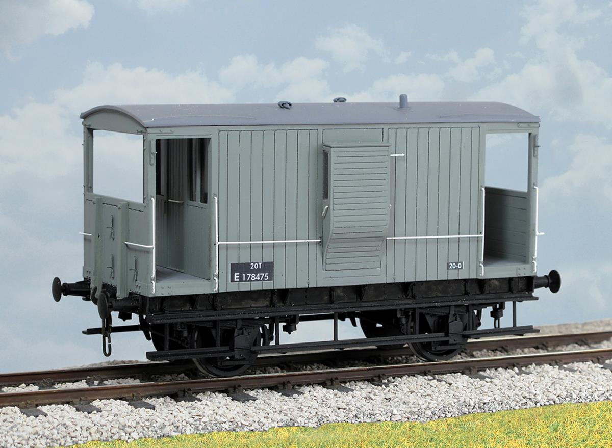 PS115 LNER 20T GOODS TOAD B34 BRAKE VAN KIT (image for) PS115 LNER 20T GOODS TOAD B34 BRAKE VAN KIT