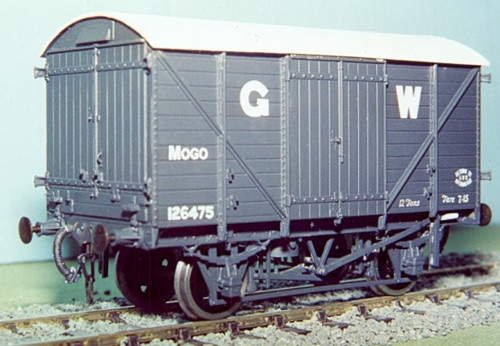 PS34 GWR 12T MOTOR CAR VAN (G31) KIT (image for) PS34 GWR 12T MOTOR CAR VAN (G31) KIT