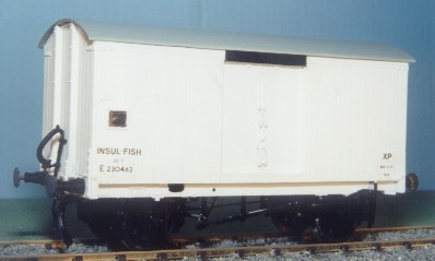 PS37 LNER/BR 10T INSULATED FISH VAN KIT (image for) PS37 LNER/BR 10T INSULATED FISH VAN KIT
