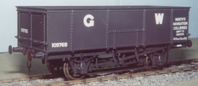 PS41 GWR 20T FELIX POLE COAL WAGON KIT (image for) PS41 GWR 20T FELIX POLE COAL WAGON KIT