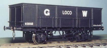 PS47 GWR 20T LOCO COAL WAGON KIT (image for) PS47 GWR 20T LOCO COAL WAGON KIT