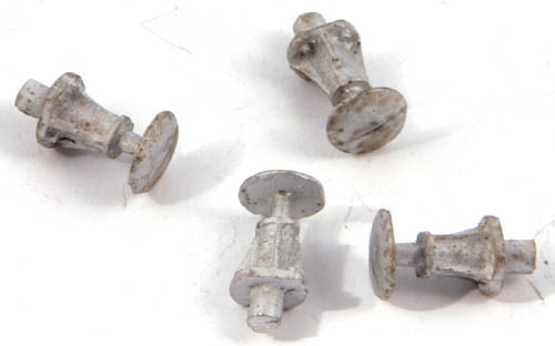 PS55 RCH WHITE METAL BUFFERS (4) (image for) PS55 RCH WHITE METAL BUFFERS (4)