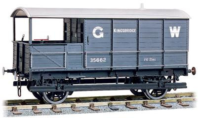 PS601 (W-601) GWR TOAD 16T BRAKE VAN KIT (image for) PS601 (W-601) GWR TOAD 16T BRAKE VAN KIT