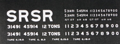 PS62 SR/BR WAGON WATERSLIDE TRANSFERS (image for) PS62 SR/BR WAGON WATERSLIDE TRANSFERS