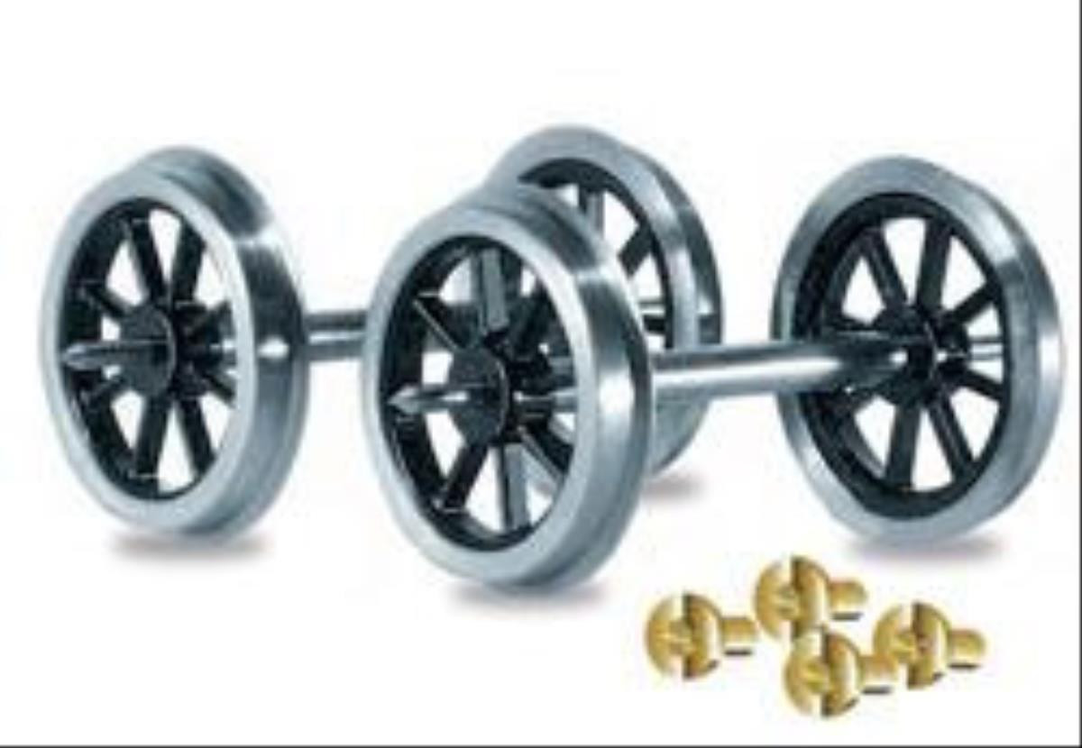 PS621 (RO-1)SPOKED WHEELS & BEARINGS (2 AXLES) (image for) PS621 (RO-1)SPOKED WHEELS & BEARINGS (2 AXLES)