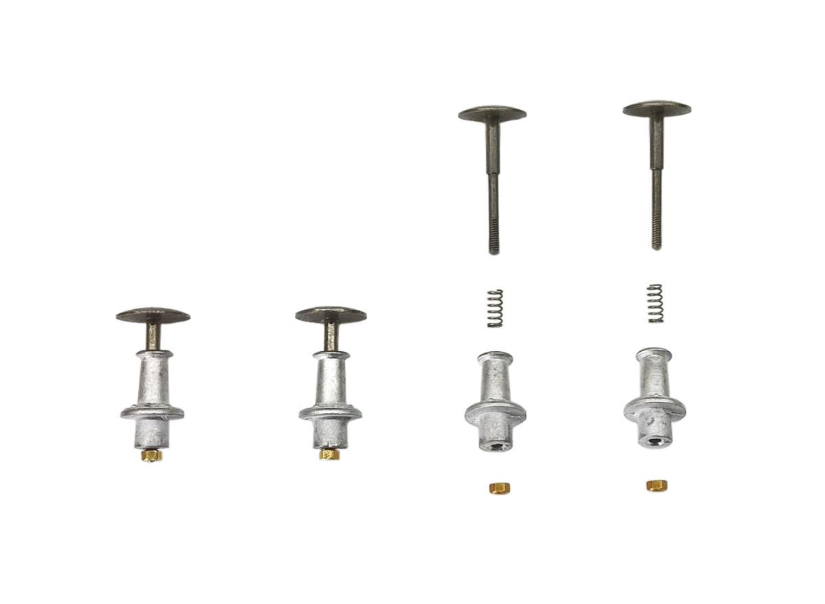 PS80 SPRUNG NB STYLE WAGON BUFFERS (4) (image for) PS80 SPRUNG NB STYLE WAGON BUFFERS (4)