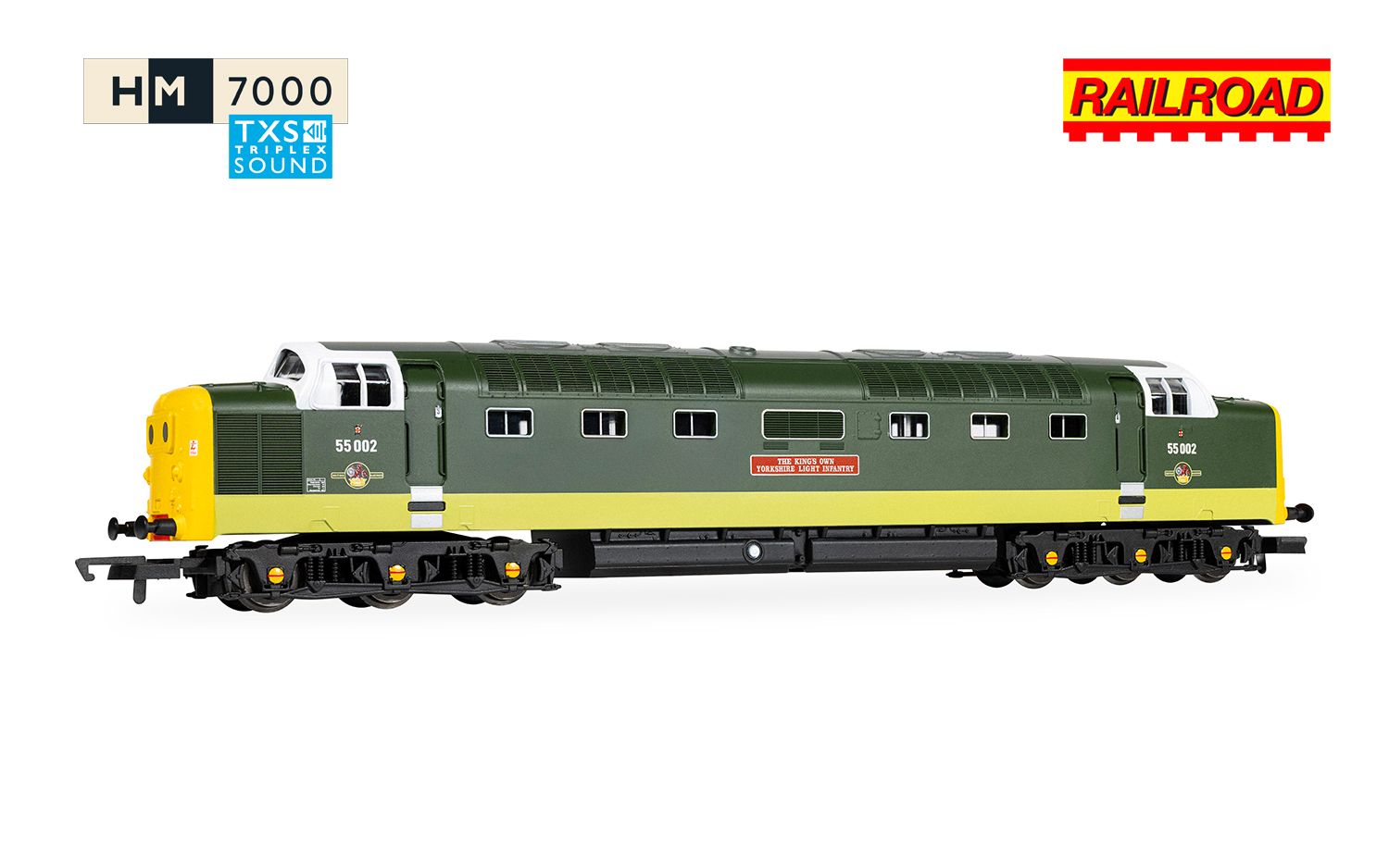 R30438TXS RailRoad: Class 55 (Deltic) - BR - 55002 SOUND (image for) R30438TXS RailRoad: Class 55 (Deltic) - BR - 55002 SOUND