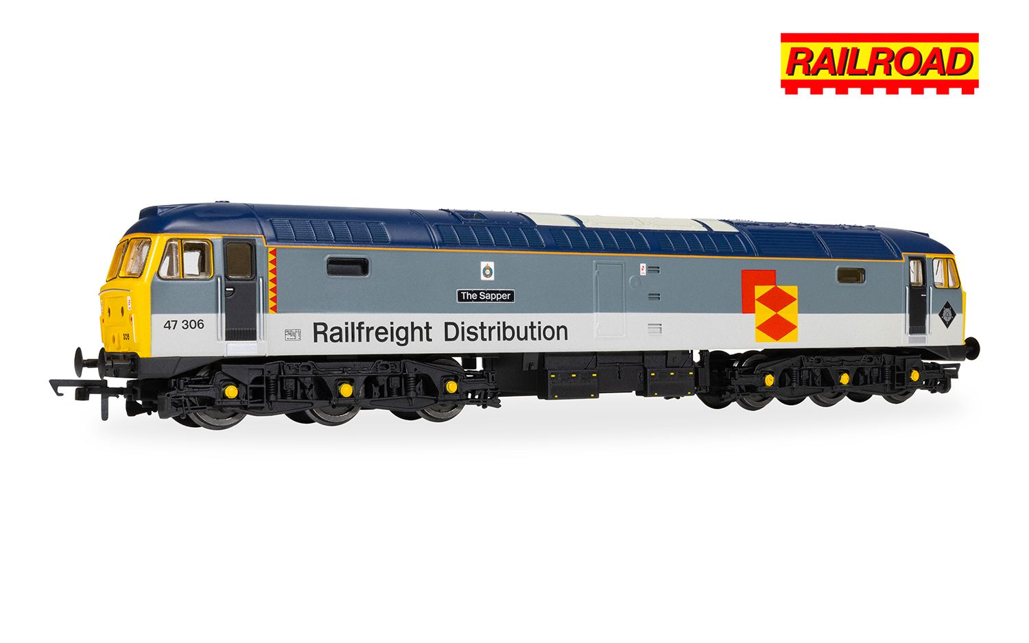 R30440 RailRoad Railfreight Distribution Class 47 'The Sapper' (image for) R30440 RailRoad Railfreight Distribution Class 47 'The Sapper'