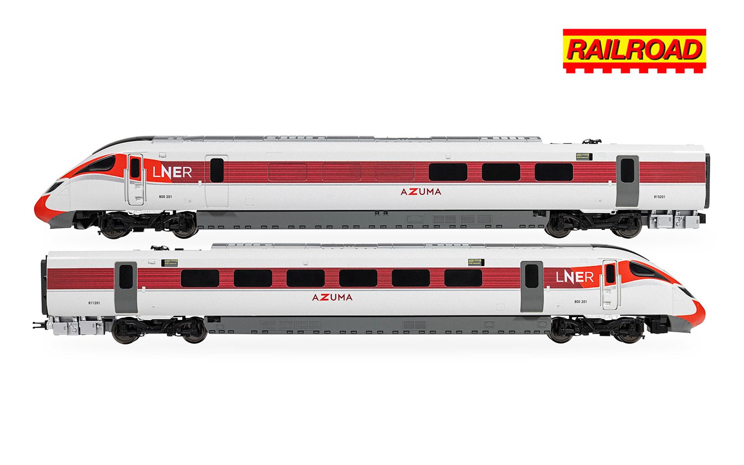 R30449 RailRoad: LNER - Class 800 - 800201 - Train Pack (image for) R30449 RailRoad: LNER - Class 800 - 800201 - Train Pack