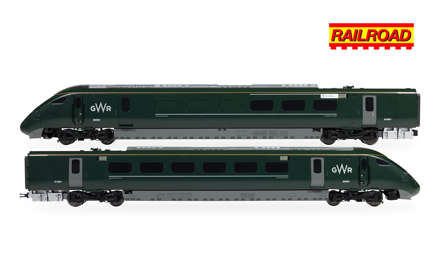 R30450 RailRoad: GWR - Class 800 - 800001 - Train Pack (image for) R30450 RailRoad: GWR - Class 800 - 800001 - Train Pack