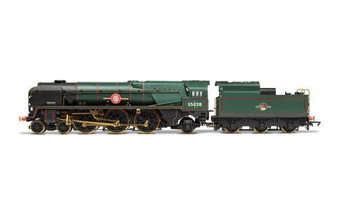 R3824 Gold Plated Merchant Navy Class. Centenary Year Limited Ed (image for) R3824 Gold Plated Merchant Navy Class. Centenary Year Limited Ed