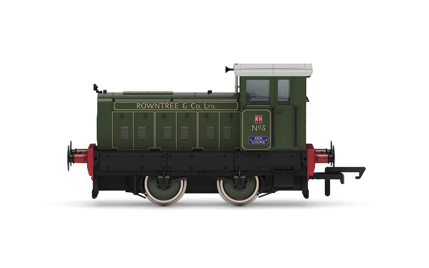R3895 Rowntree & Co., Ruston & Hornsby 88DS, 0-4-0, No. 3 (image for) R3895 Rowntree & Co., Ruston & Hornsby 88DS, 0-4-0, No. 3