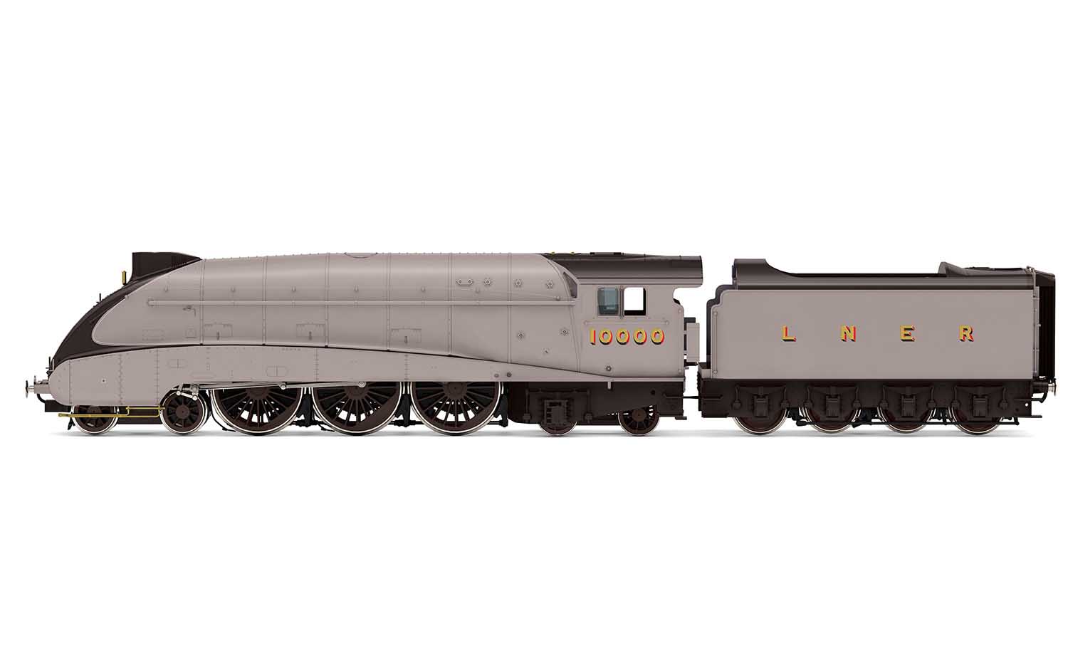R3978 LNER, Class W1 'Hush Hush', Streamlined, 4-6-4, 10000 (image for) R3978 LNER, Class W1 'Hush Hush', Streamlined, 4-6-4, 10000
