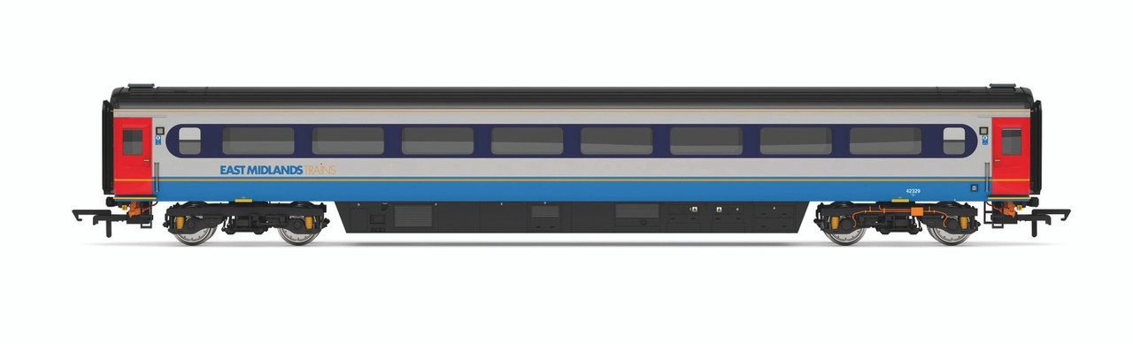 R40362C East Midlands Mk3 Coach Trailer Standard (TS), 42329 (image for) R40362C East Midlands Mk3 Coach Trailer Standard (TS), 42329