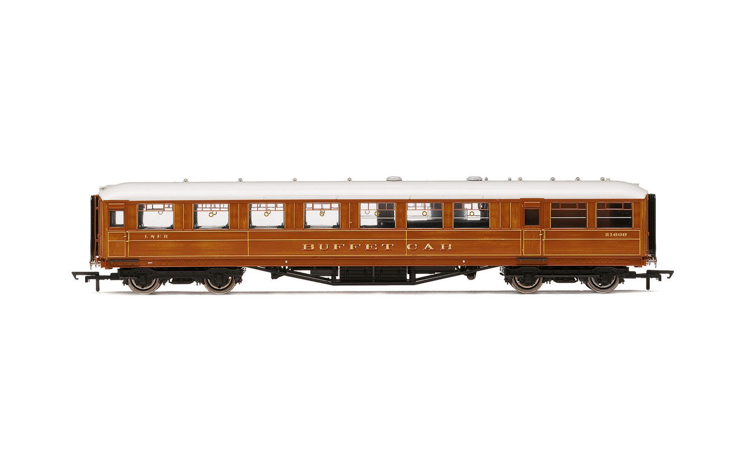 R40455 LNER - Gresley Corridor - 21609 - Buffet Car (image for) R40455 LNER - Gresley Corridor - 21609 - Buffet Car