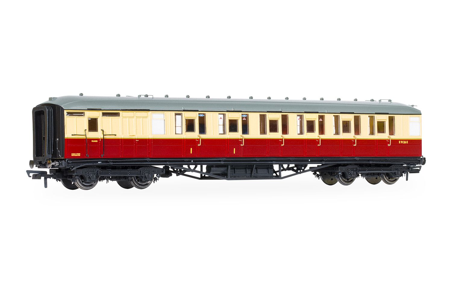 R40460 BR - Gresley Corridor - E9126E - Composite Brake Coach (image for) R40460 BR - Gresley Corridor - E9126E - Composite Brake Coach