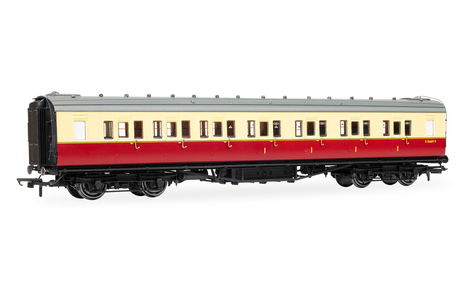 R40462 BR - Maunsell -S5669S Set 226 - Composite Coach (image for) R40462 BR - Maunsell -S5669S Set 226 - Composite Coach