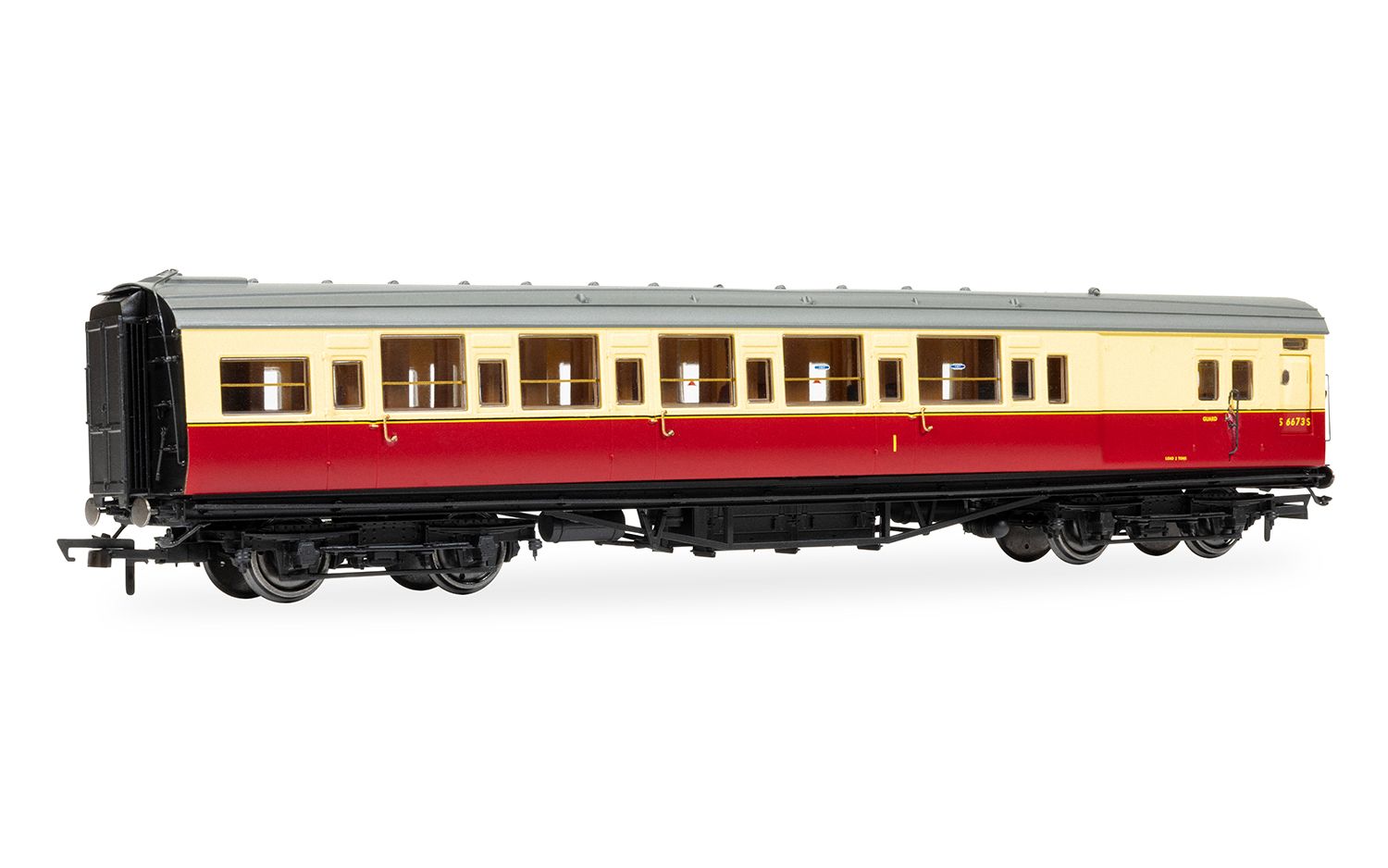 R40464 BR - Maunsell - S6673 - Brake Composite Coach (image for) R40464 BR - Maunsell - S6673 - Brake Composite Coach