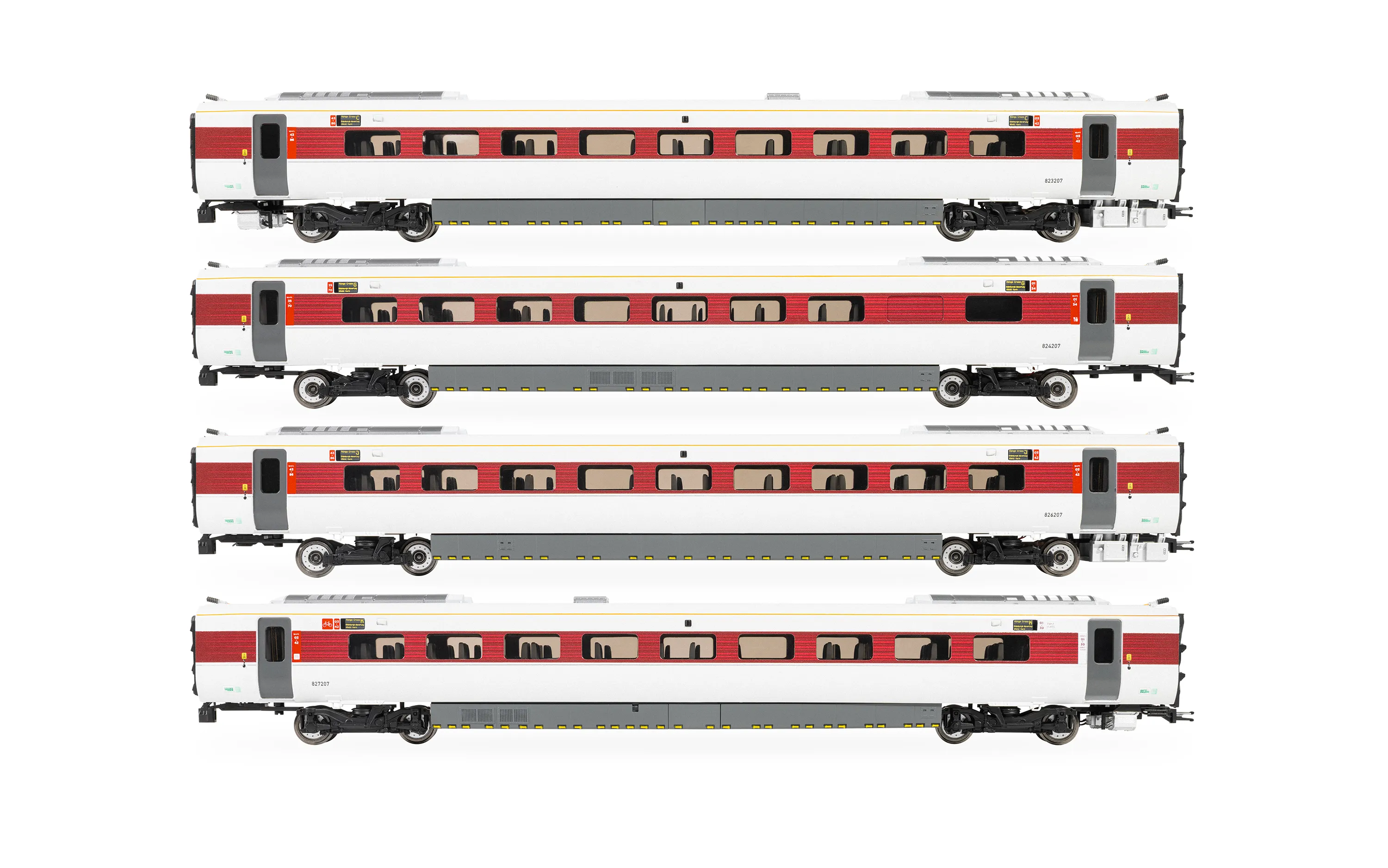 R40493 LNER Azuma - Class 801/2 - Coach Pack (Railway 200) (image for) R40493 LNER Azuma - Class 801/2 - Coach Pack (Railway 200)