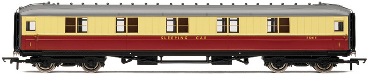 R4182 61ft BR Crimson/Cream Sleeper (image for) R4182 61ft BR Crimson/Cream Sleeper