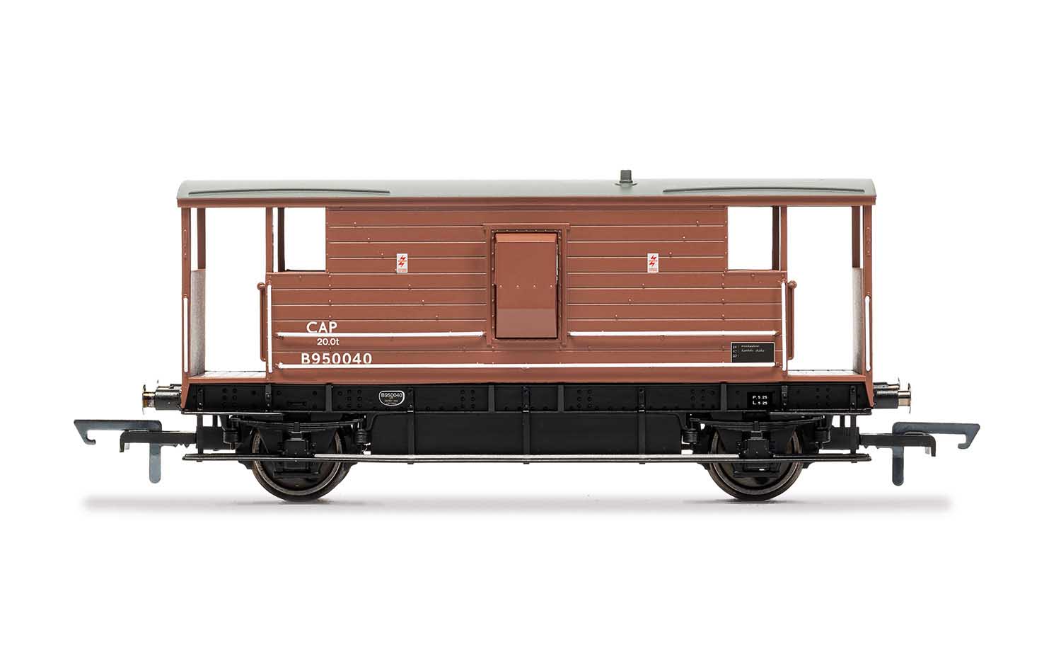 R60019 BR (ex LMS) 20t brake van (image for) R60019 BR (ex LMS) 20t brake van