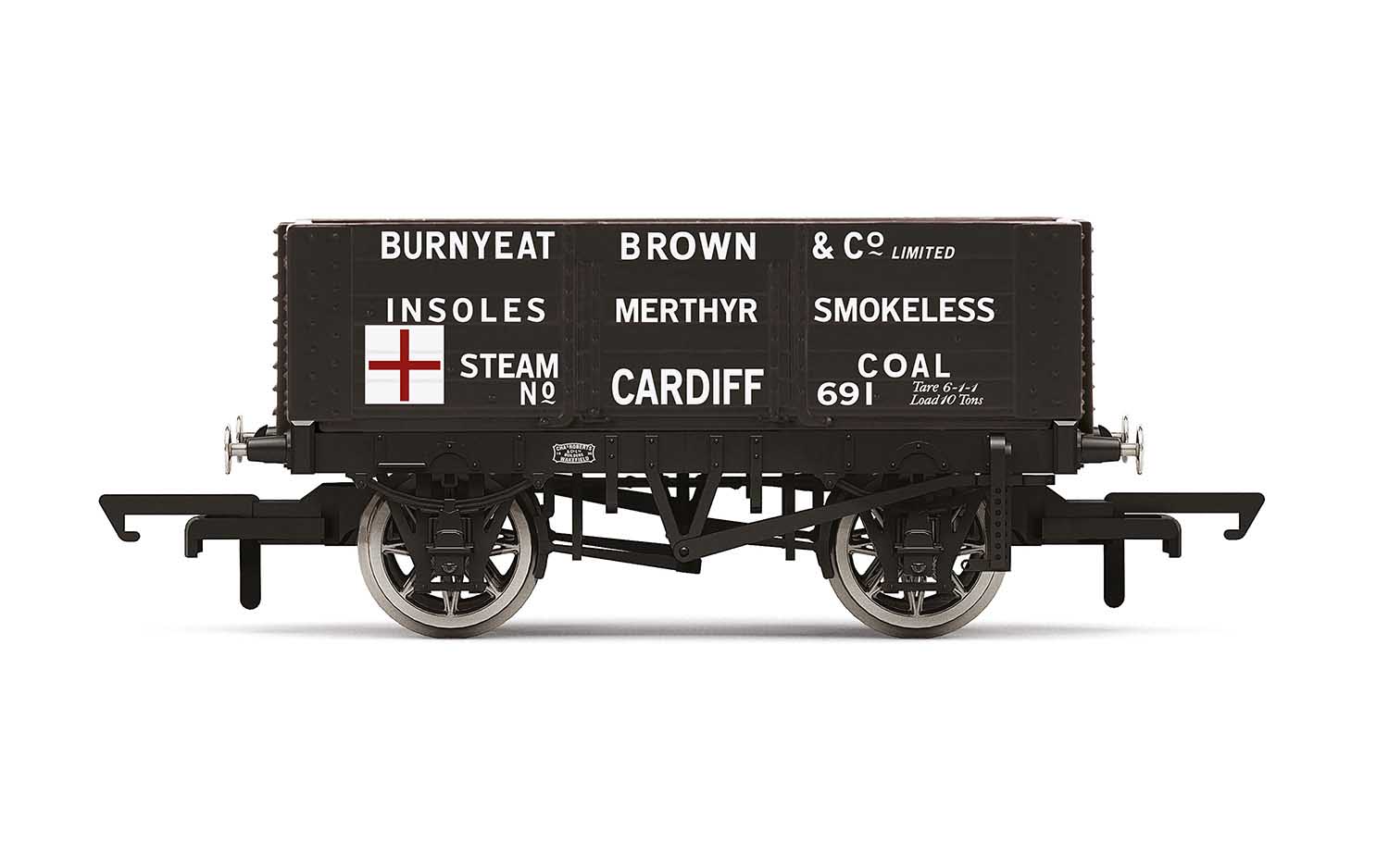 R60025 6 plank wagon Burnyeat Brown & Co Ltd (image for) R60025 6 plank wagon Burnyeat Brown & Co Ltd