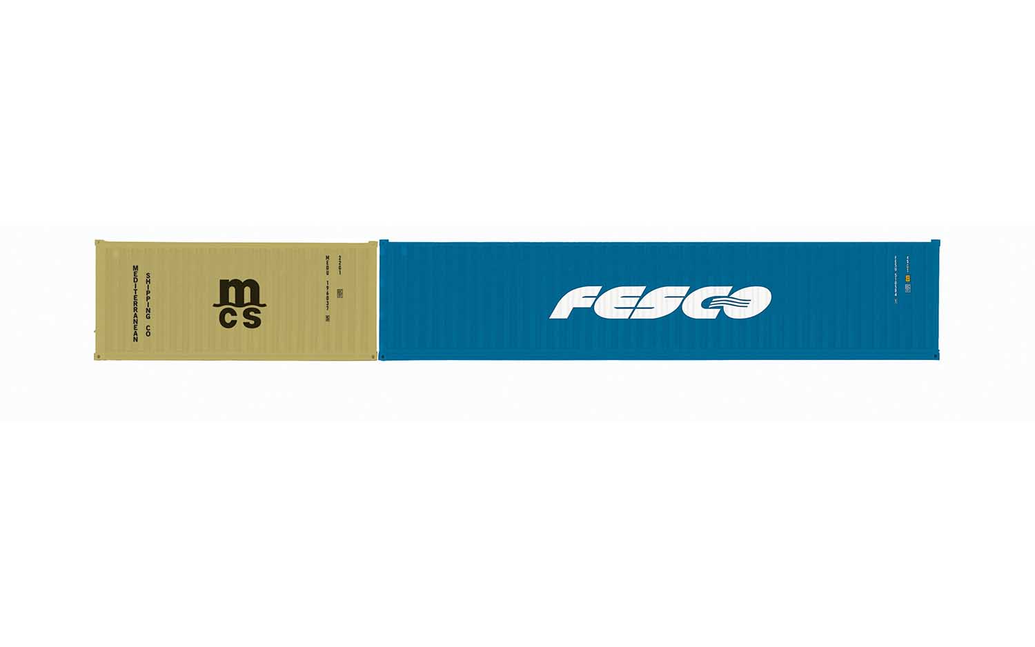 R60043 MSC & Fesco Container Pack (image for) R60043 MSC & Fesco Container Pack