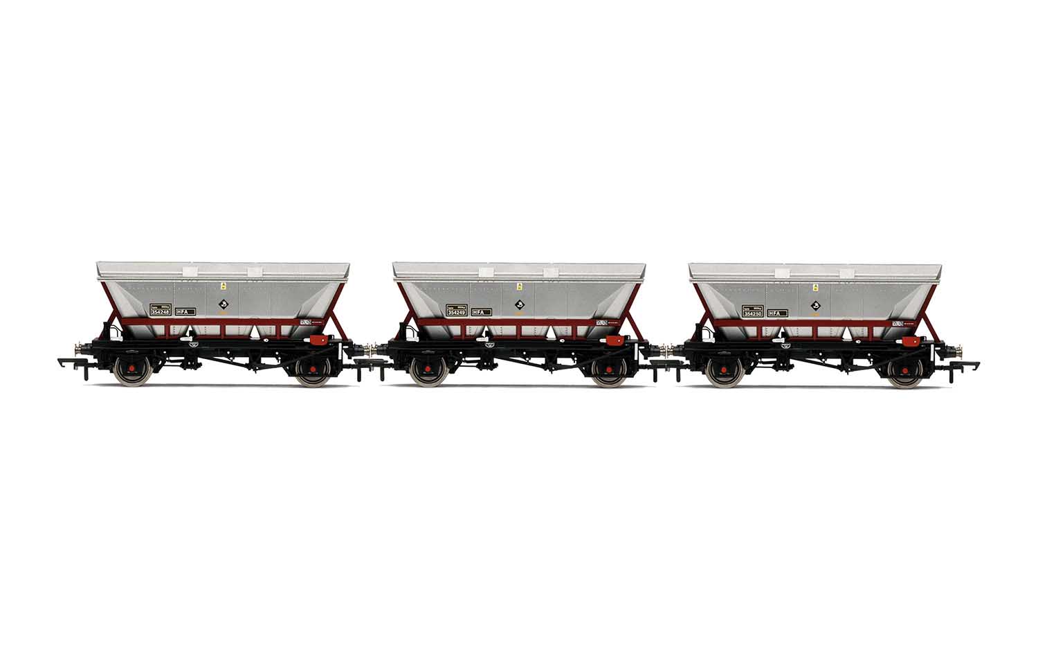 R60069 HFA Hopper Wagons, Three Pack, EWS (image for) R60069 HFA Hopper Wagons, Three Pack, EWS