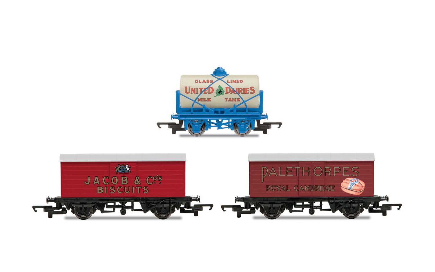 R6991 3 pack 'retro' wagons (image for) R6991 3 pack 'retro' wagons