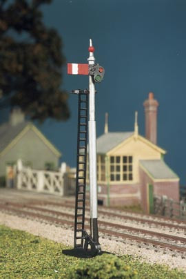 467 GWR ROUND POST UNPAINTED SIGNAL KITS (image for) 467 GWR ROUND POST UNPAINTED SIGNAL KITS