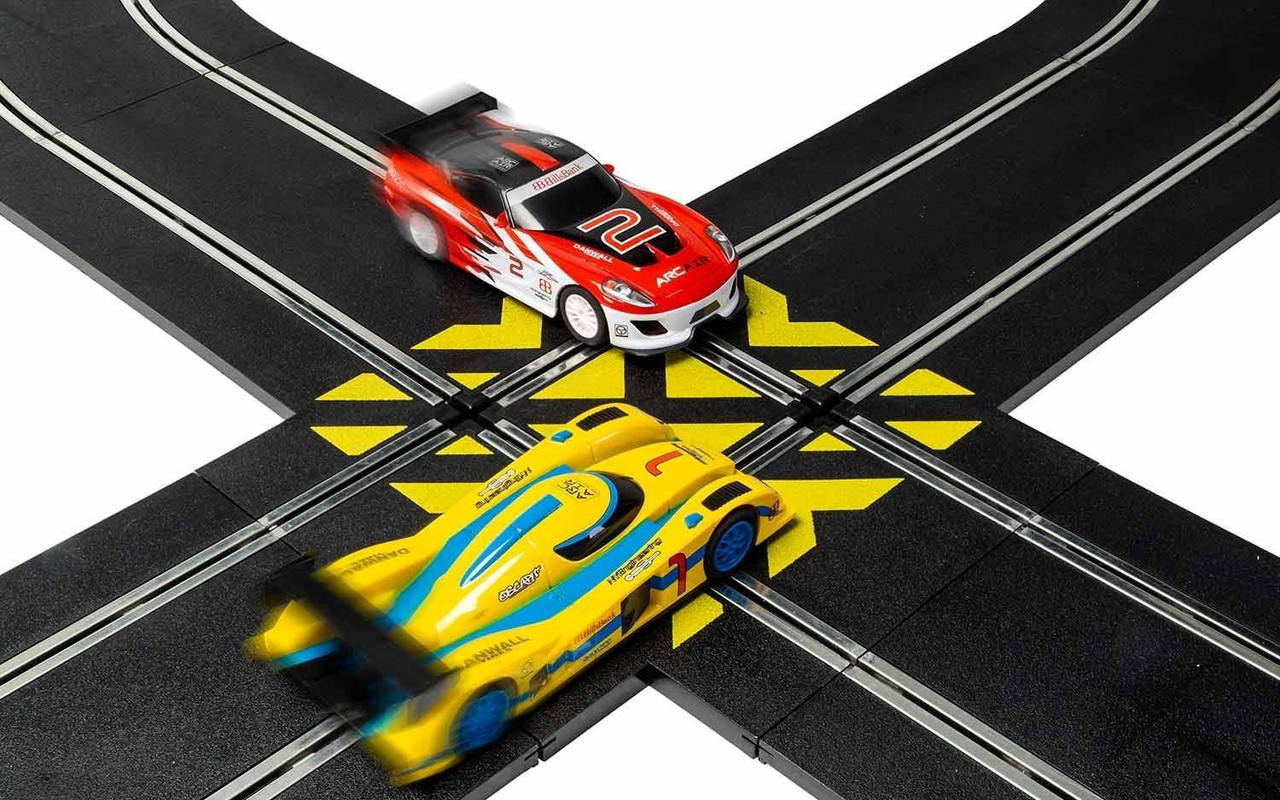 C8213 Scalextric Cross Roads Track Accessory Pack (image for) C8213 Scalextric Cross Roads Track Accessory Pack