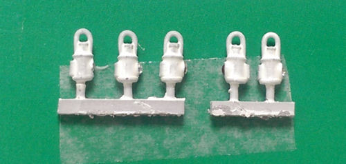 DA5/5 LNER WHITE HEAD AND TAIL LAMPS (5) (image for) DA5/5 LNER WHITE HEAD AND TAIL LAMPS (5)