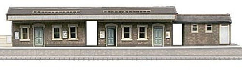 A4 ISLAND PLATFORM BUILDING CARD KIT (image for) A4 ISLAND PLATFORM BUILDING CARD KIT