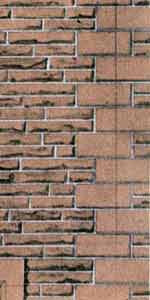 D11 RED SANDSTONE WALLING BUILDING PAPERS (image for) D11 RED SANDSTONE WALLING BUILDING PAPERS