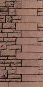 D13 RED RUBBLE WALLING BUILDING PAPERS (image for) D13 RED RUBBLE WALLING BUILDING PAPERS