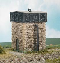 SS34 Water Tower & Stone Base (image for) SS34 Water Tower & Stone Base