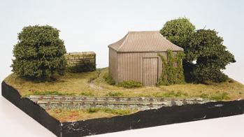 SS35 Pagoda Building, Corrugated Iron type Hut (image for) SS35 Pagoda Building, Corrugated Iron type Hut