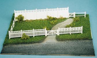 SS43 Concrete fencing, 4 different types (image for) SS43 Concrete fencing, 4 different types