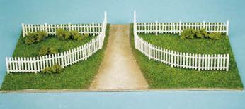 SS45 Rustic and Picket Fencing (image for) SS45 Rustic and Picket Fencing