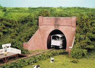 SS59 Brick Tunnel Mouth & Wing Walls, single track (image for) SS59 Brick Tunnel Mouth & Wing Walls, single track