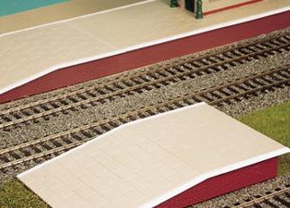 SS61 Station Platform Sections, 264mm long (image for) SS61 Station Platform Sections, 264mm long