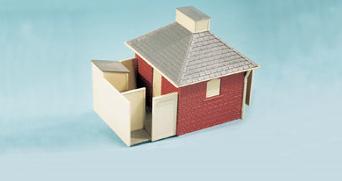 SS66 Public Toilets, brick built, small (image for) SS66 Public Toilets, brick built, small