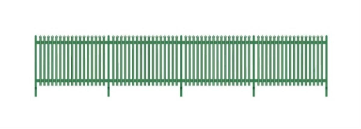 SSM 317 MODERN PALISADE FENCING KIT (image for) SSM 317 MODERN PALISADE FENCING KIT