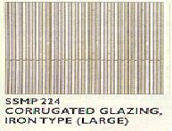SSMP224 Corrugated Glazing Iron Large (image for) SSMP224 Corrugated Glazing Iron Large