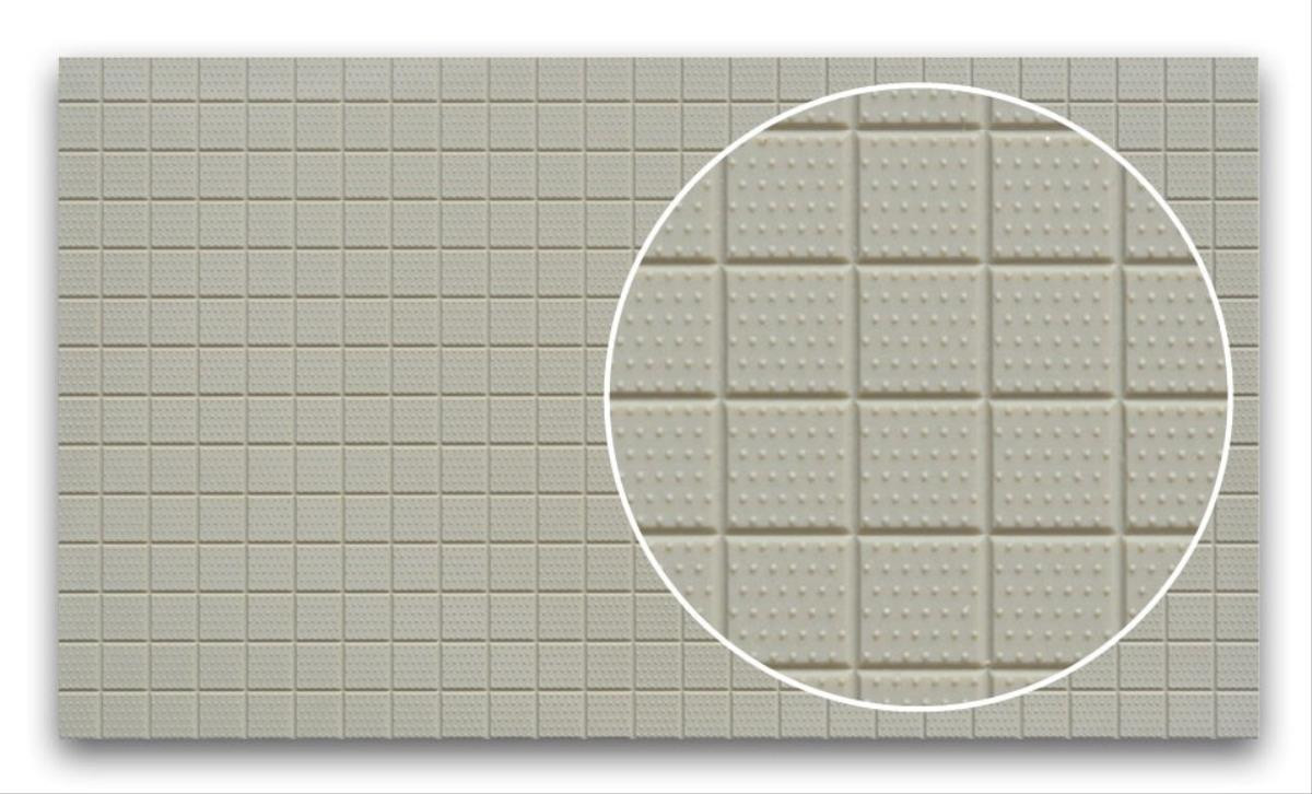 SSMP233 TACTILE PLATFORM PAVIORS MATERIALS SHEET 130X75MM (4) (image for) SSMP233 TACTILE PLATFORM PAVIORS MATERIALS SHEET 130X75MM (4)