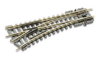 ST-6 Setrack, Small No.1 Radius Turnout, Insulfrog Left Hand (image for) ST-6 Setrack, Small No.1 Radius Turnout, Insulfrog Left Hand