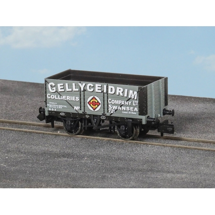 NR-7011P N Gauge 7 Plank Wagon 'Gellyceidrim' (image for) NR-7011P N Gauge 7 Plank Wagon 'Gellyceidrim'