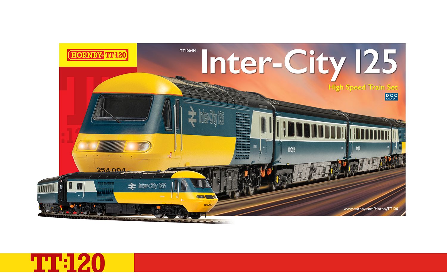 TT1004M Inter-City 125 High Speed Train Set (image for) TT1004M Inter-City 125 High Speed Train Set