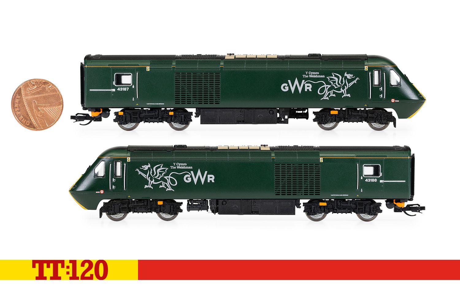 TT3023M GWR, Class 43 HST Train Pack - Era 11 (image for) TT3023M GWR, Class 43 HST Train Pack - Era 11